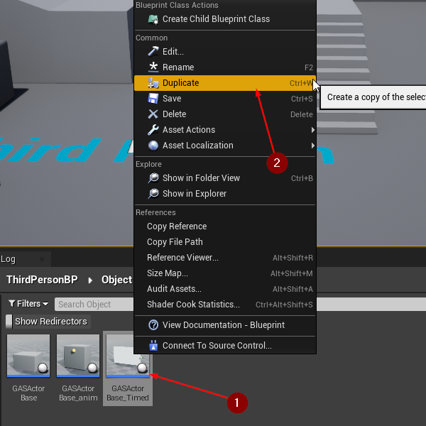 Create GASActorBase_Tag