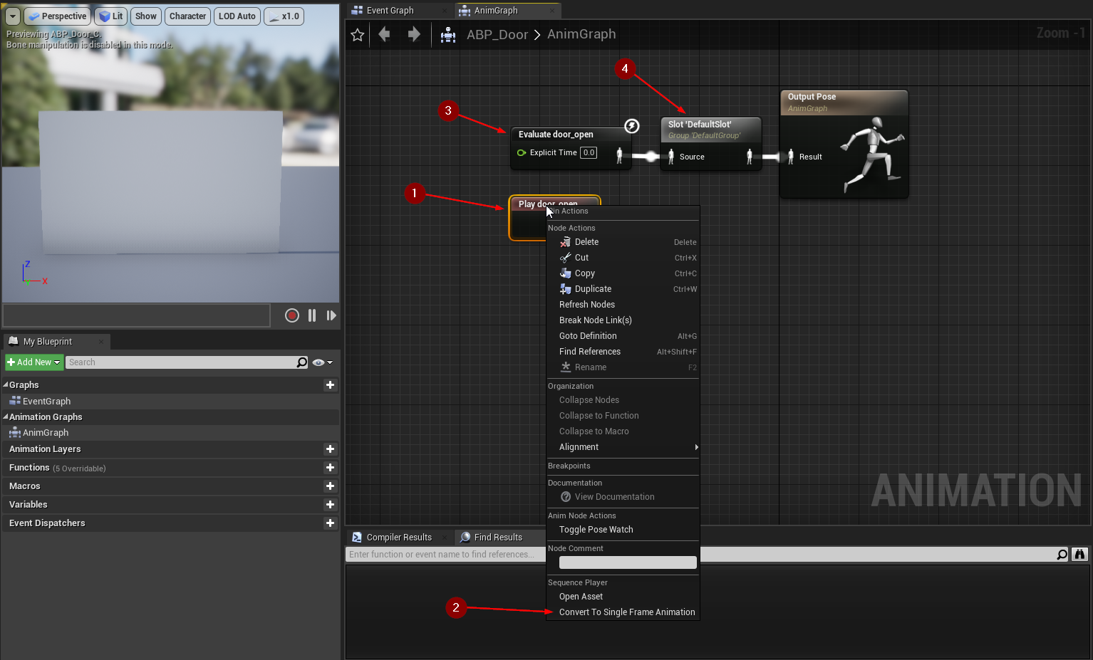 Setup AnimBP for the New GAS Actor Base