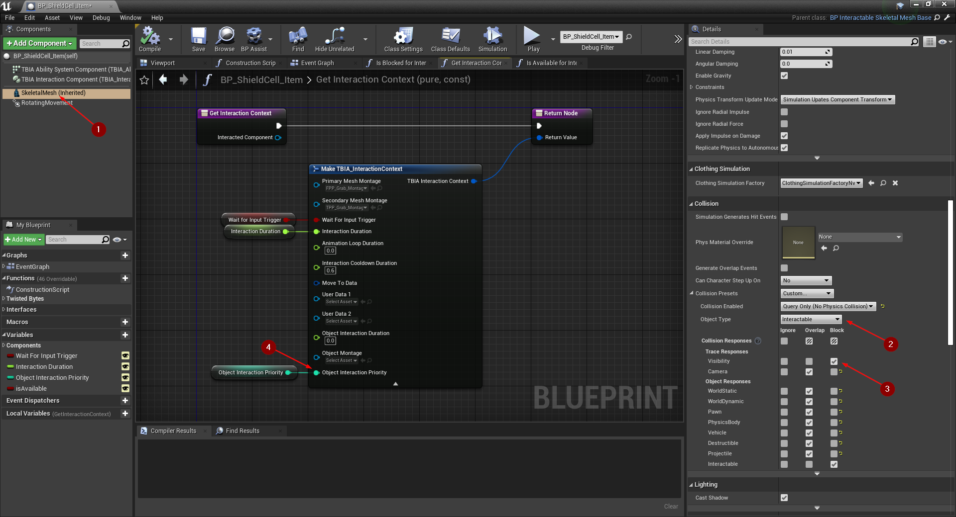 Interactable Object Setup