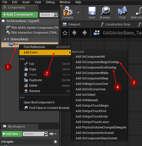 Setup GASActorBase_Tag