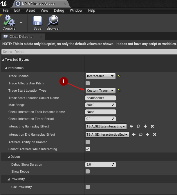 Active Ability Custom Trace